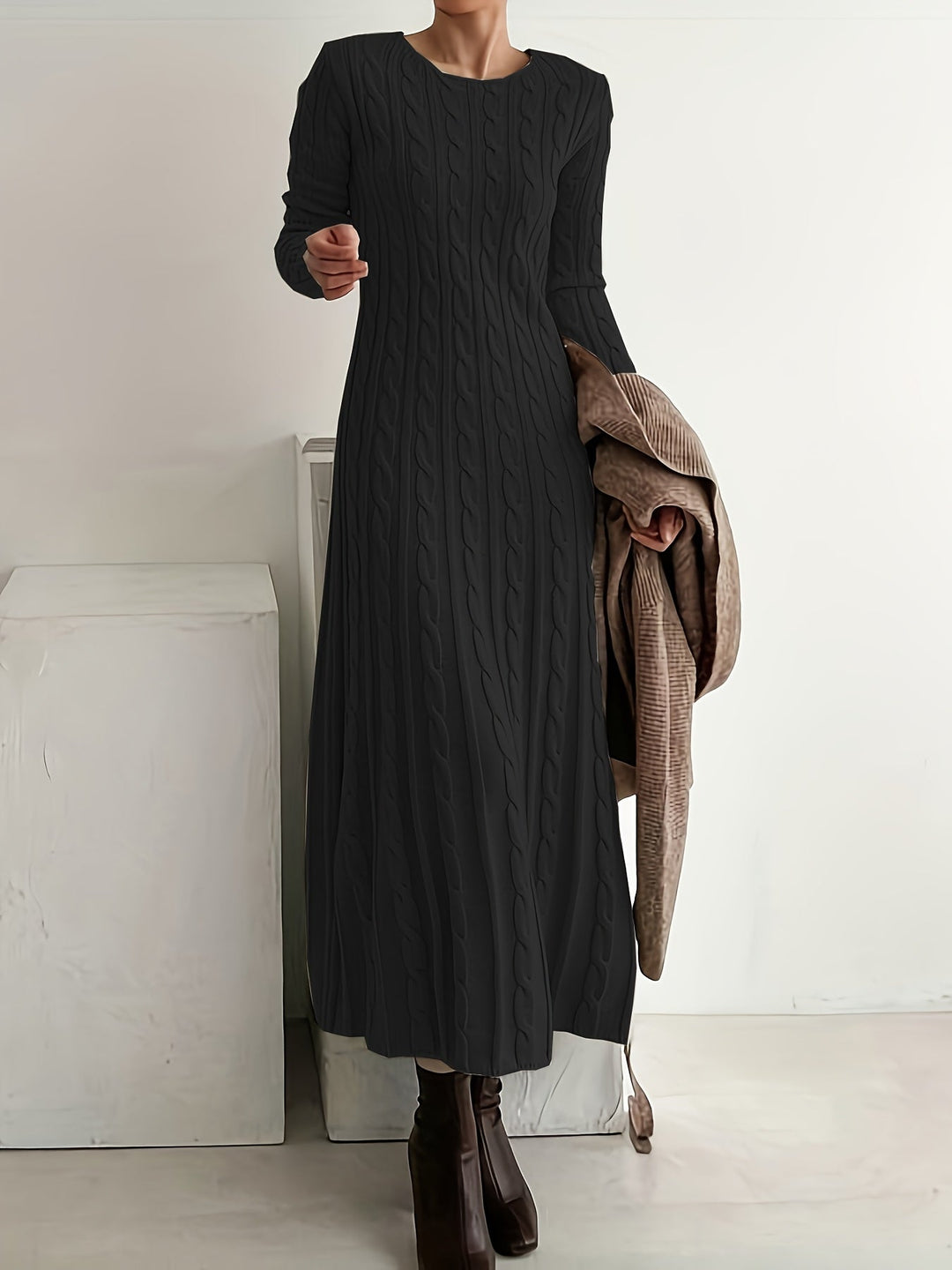 Maeve - Robe En Tricot Élégante