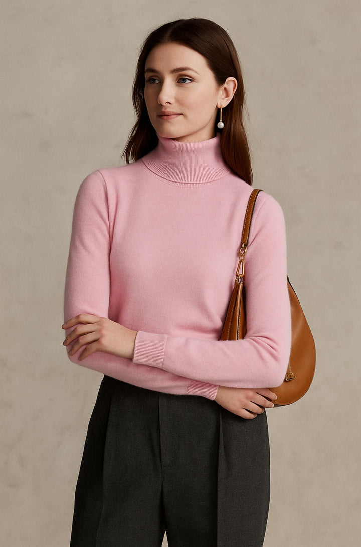 Amara - Pull Col Roulé Luxueux