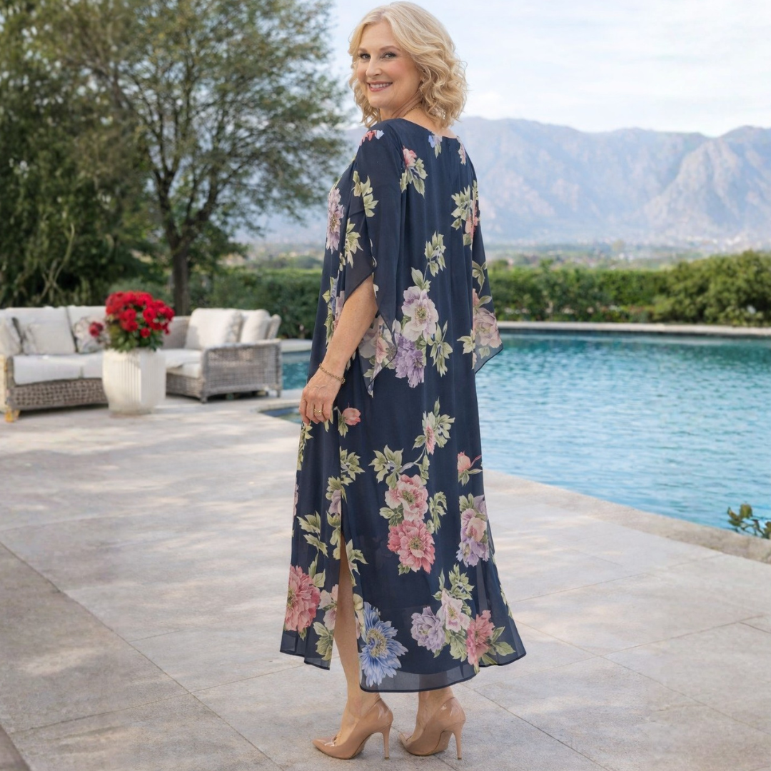 Bianca - Robe Maxi Florale Élégante