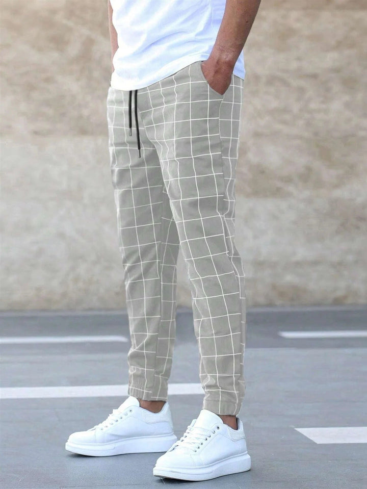 Weston - Pantalons À Carreaux Élégants