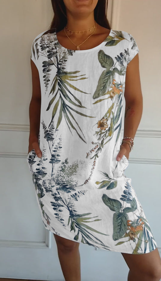 Annelyn - Robe Décontractée Élégante