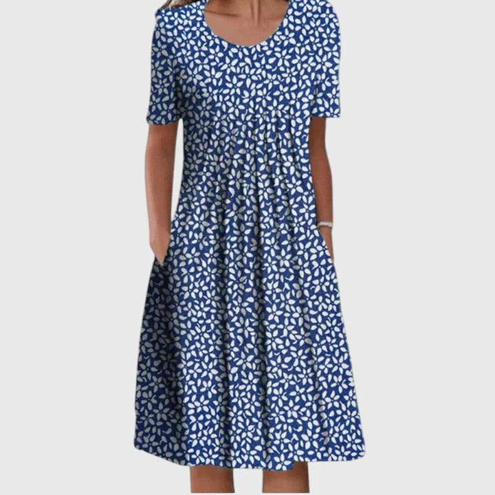 Emma - Robe Élégante Avec Volants
