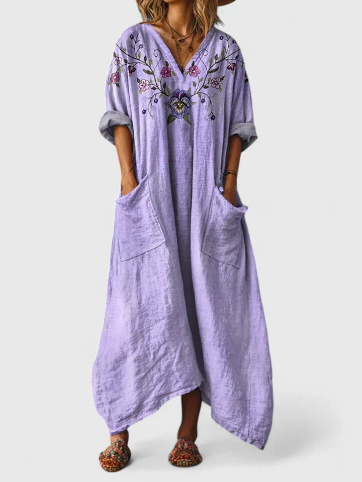 Thalyssira - Robe Élégante Polyvalente.