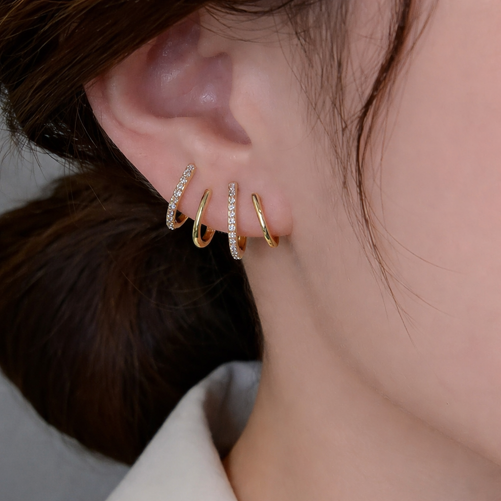 Griffe - Boucles D'oreilles Élégantes