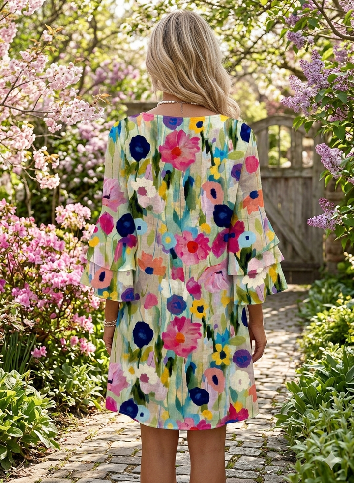 Mia - Robe Mini Fleurie