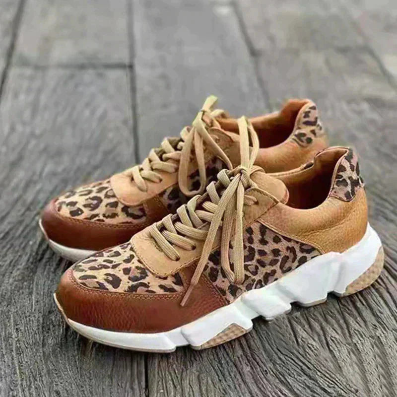 Femke - Sneakers Léopard Tendance
