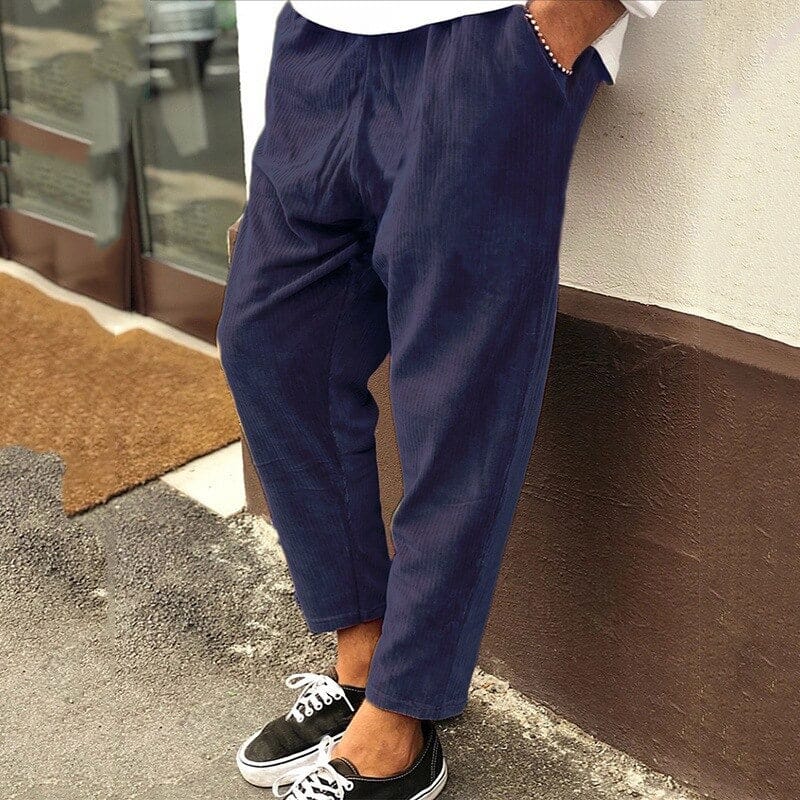 Max - Pantalons En Velours Élégants