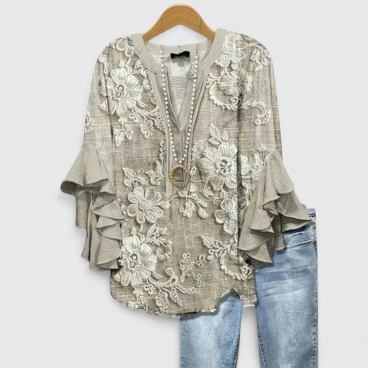 Isabella - Élégante Blouse Artistique
