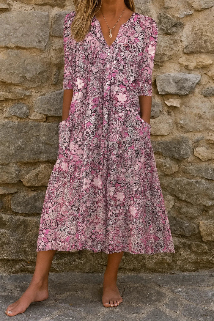 Hedda - Robe Aérienne Élégante