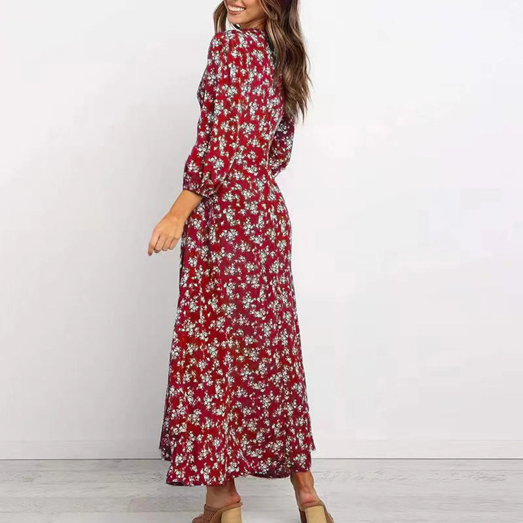Jane - Élégante Robe Fleurie