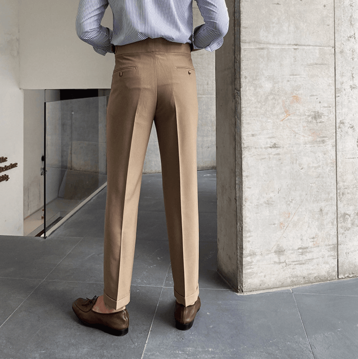 Edward - Pantalons Taille Haute Élégants
