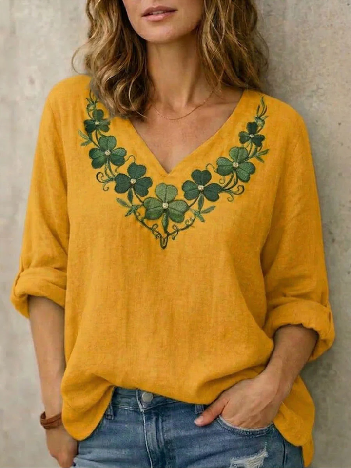 Sara - Blouse Élégante Quotidienne