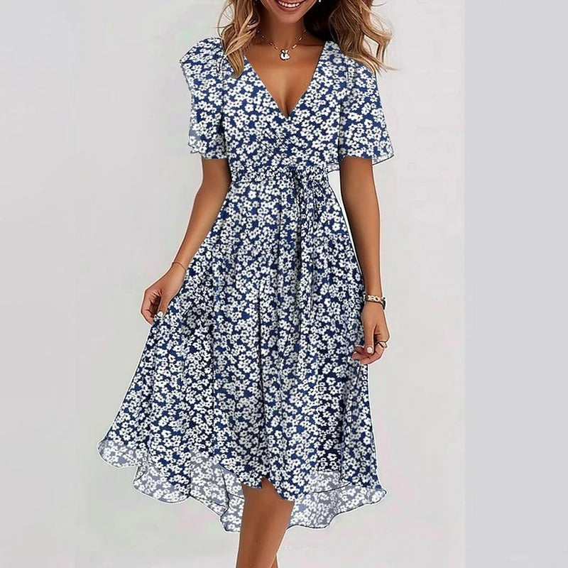Yara - Robe Florale Élégante