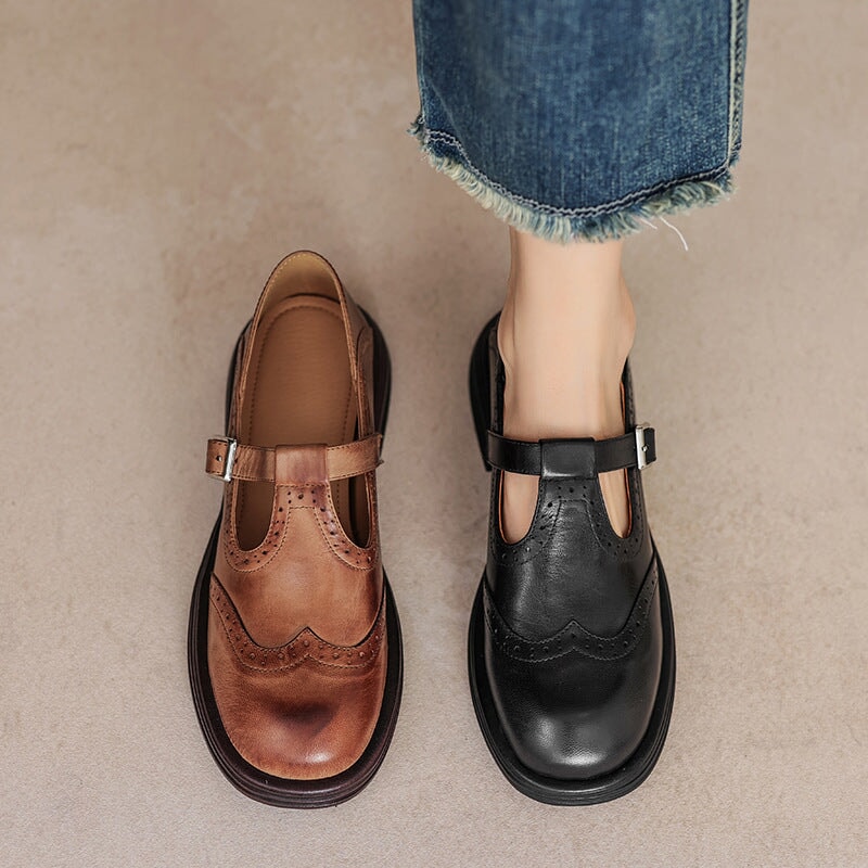Joli - Élégante Chaussure en Cuir